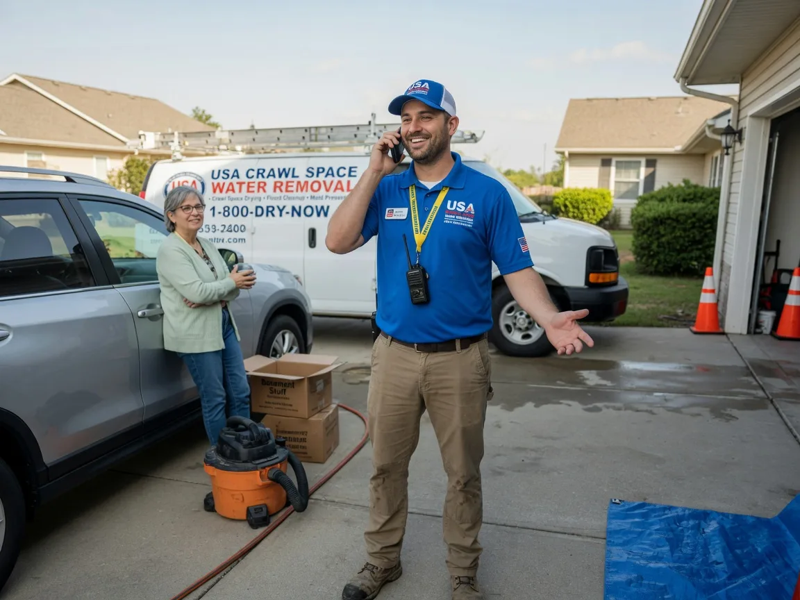 Crawl Space Water Removal Farmington, AR FAQs